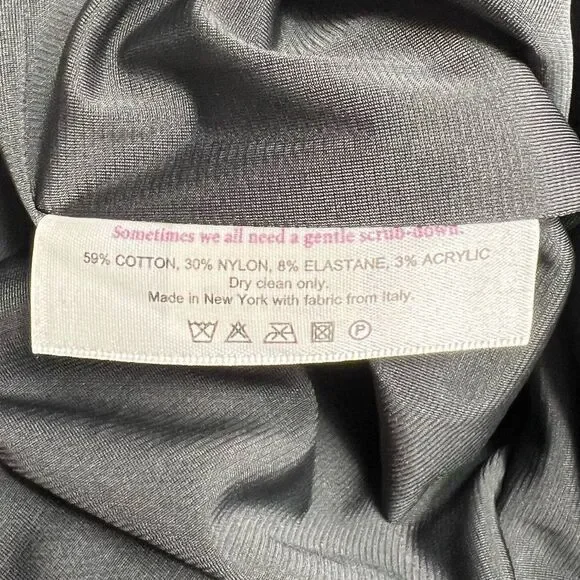 MM Lafleur Lydia Boucle Twisted Strap Tweed Knit Sheath Dress Gray Size 1A NWT - Picture 9 of 14